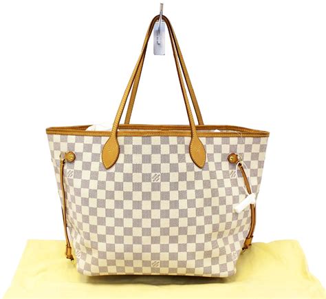 louis vuitton neverfull damier azur replica|Louis Vuitton Neverfull gm tote.